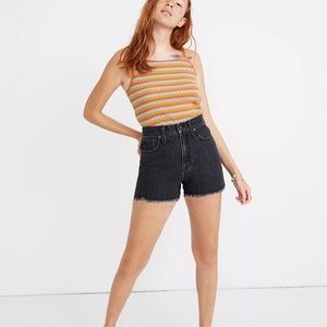 MADEWELL The Perfect Vintage Short in Colston Wash